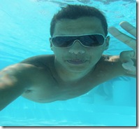 Jo in red sea - aug 2011