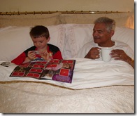 Manu and Grandpa - Stickers 2007